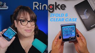 Ringke Fusion Galaxy Z Flip6 Clear Case Installation