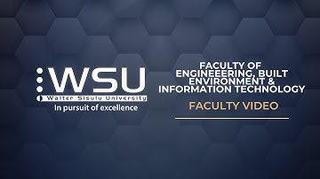 Faculty of Engineering, Built Environment & Information Technology