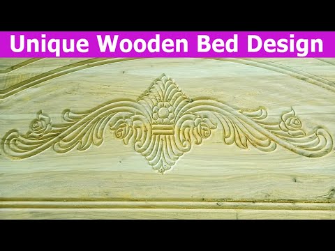 Unique Wooden Bed