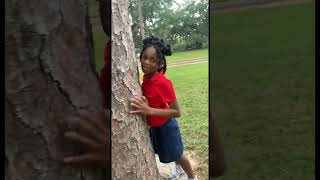 Tree hugging has so many benefits 🥰. #trees #treehugger #shorts