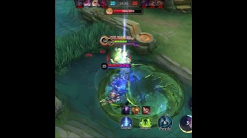 Yu Zhong in Teamfight #shorts #mlbb #yuzhong #fightermlbb #mobilelegends #mlbbcreatorcamp