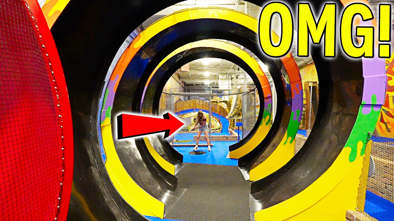 The CRAZIEST Mini Golf Course Ever! Mind-Blowing Course!