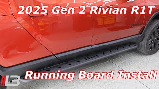 Rivian R1T/R1S Running boards Install 2025 R1T