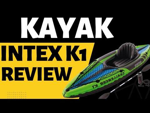 Intex Challenger K1 Kayak Unboxing And Review | Good for fishing?