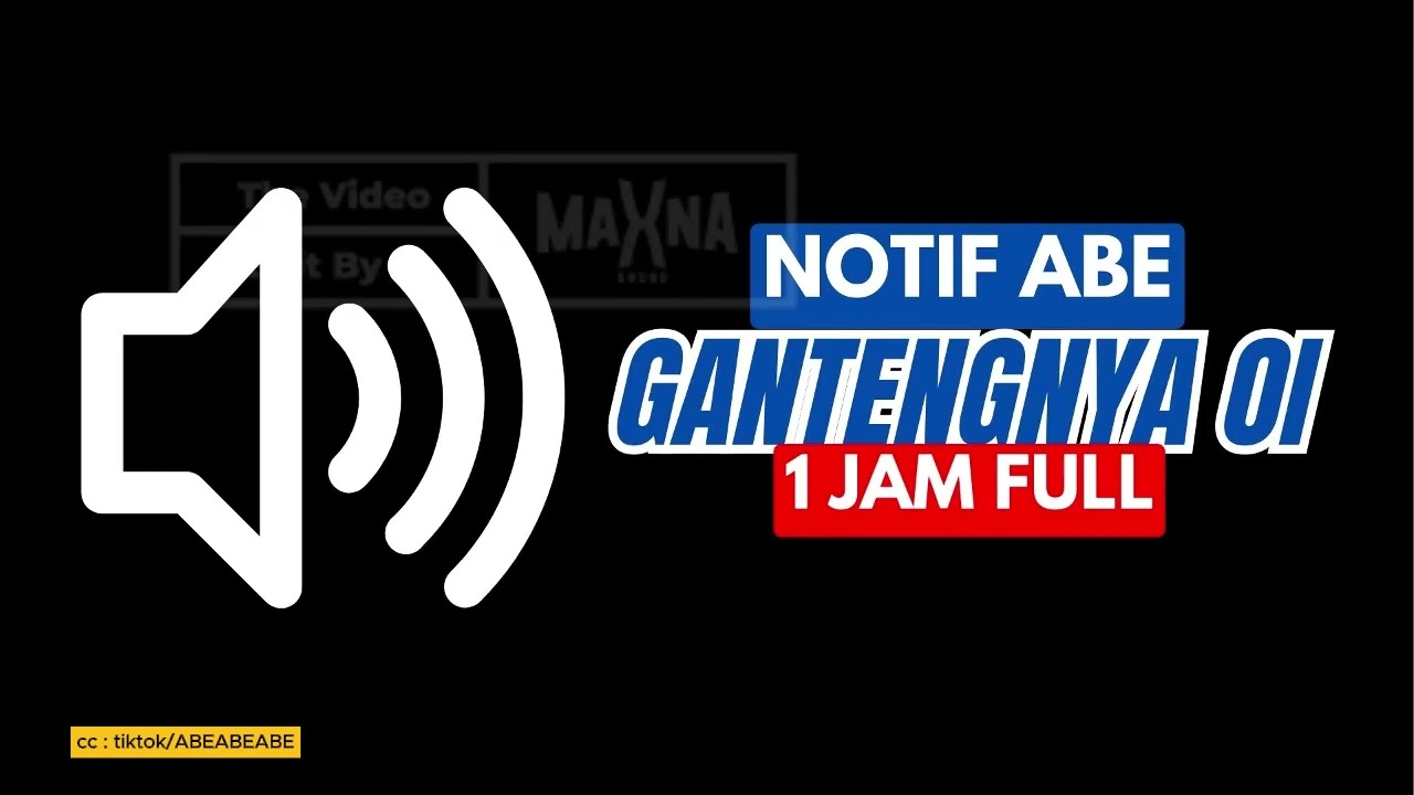 GEMEEESS!!!! 1 JAM FULL NOTIF ABE \