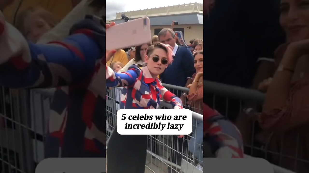 5 famous people who are very lazy 