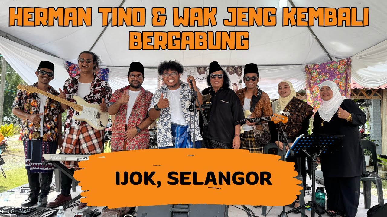 Wak Jeng & Herman Tino kembali bergabung menghiburkan Warga Ijok Selangor