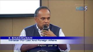 Information K Shanmugam: Cyber hacking akin to terrorism if it endangers lives - 20Nov2013 News