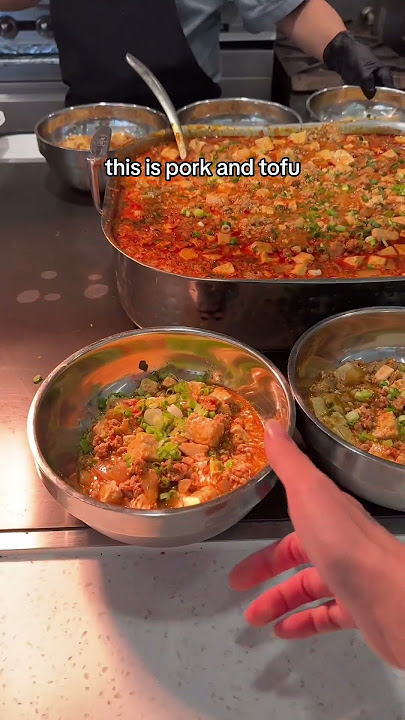 Let's get lunch at work! Spicy Mapo Tofu #korean #mukbang #foodie #koreanfood