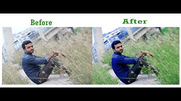 How to color correction of photo by adobe photoshop cs6