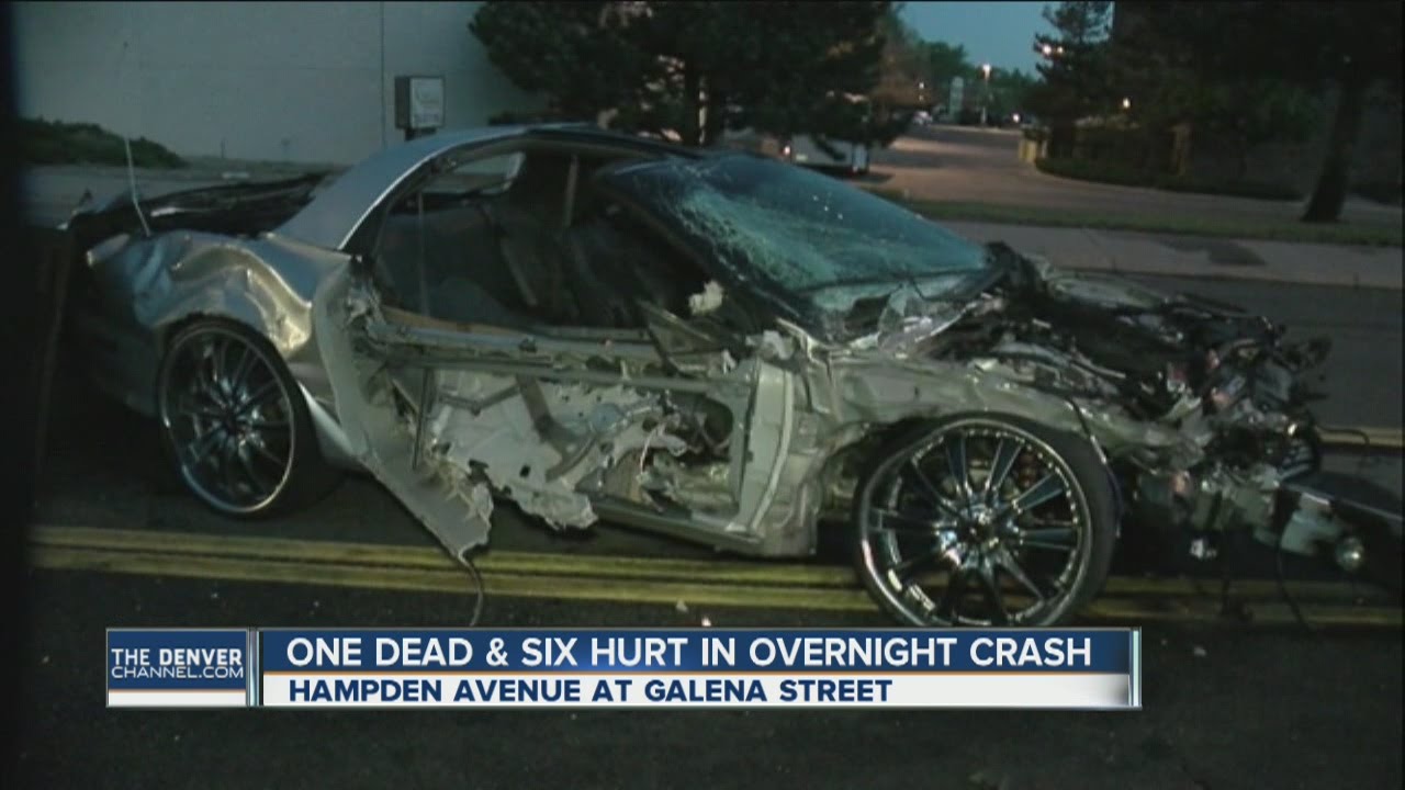 1 dead, 6 injured in head-on crash - YouTube