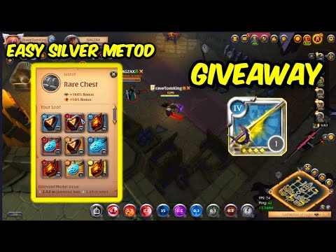 EU Server in Albion Online easy silver metod (static)