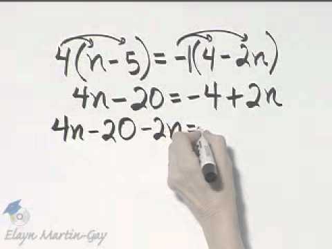 Martin-Gay Intro Alg Ch 2 Ex 2 - YouTube