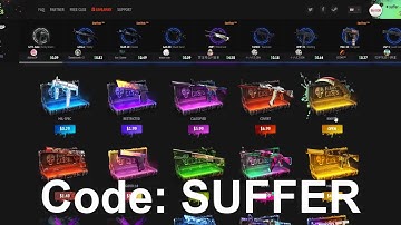 NEW CSGO GAMBLING SITE - FREE COINS CODE: SUFFER - NO DEPOSIT TO WITHDRAW! - flamecases.com! $0.5