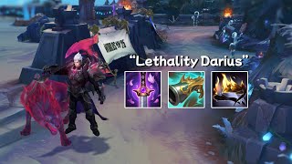 THEY TOLD ME NOT TO BUILD LETHALITY DARIUS... SO I DID