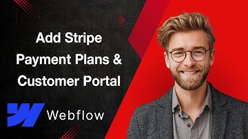 How To Add Stripe Payment Plans & Customer Portal In Webflow [2025 Guide]