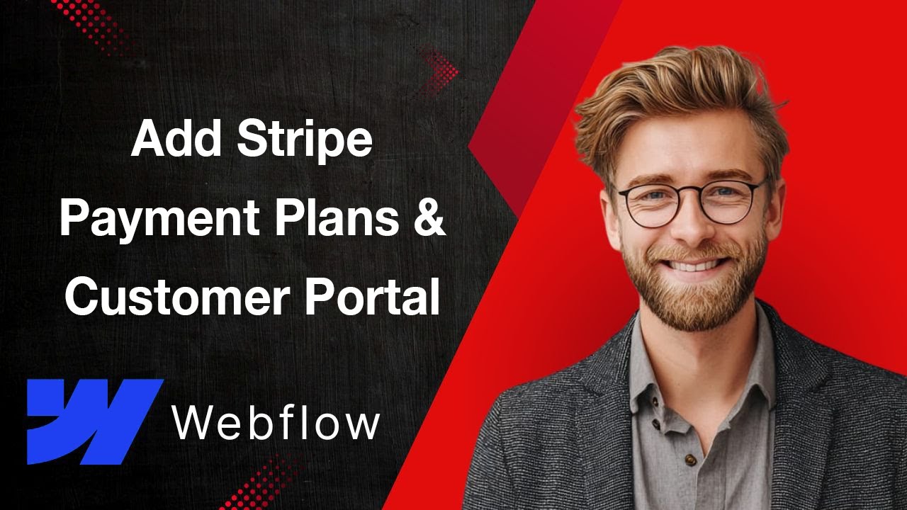 How To Add Stripe Payment Plans & Customer Portal In Webflow [2025 Guide]