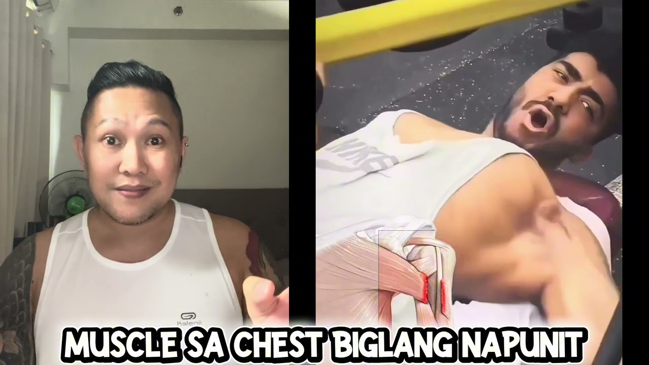 NAPUNIT ANG CHEST MUSCLE NIYA SA WORKOUT NA ITO