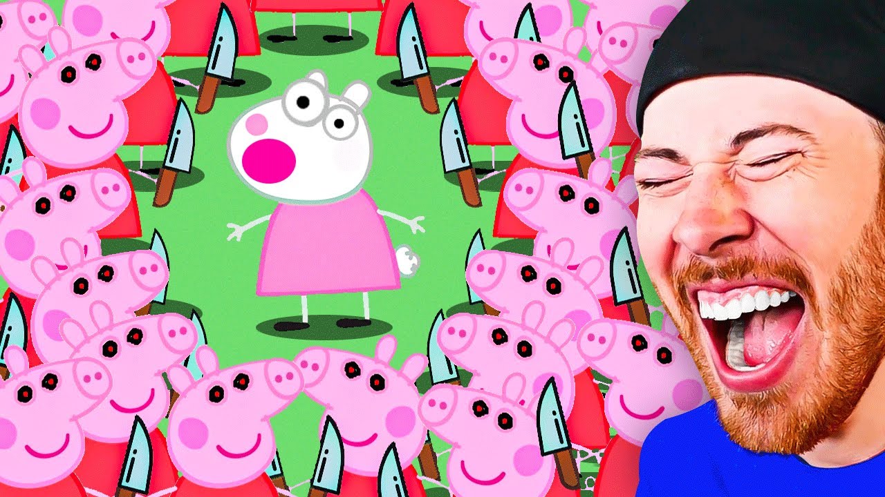 1000 PEPPA PIG's vs 1 Suzy Animation *FUNNY*