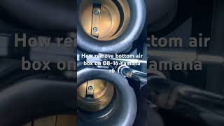 Bottom air box removal 2012 Yamaha r6 5/32 tool w 1/4” drive rachet and extension