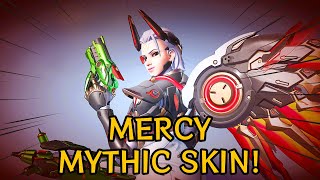 Mercy MYTHIC SKIN + JADE WEAPON SKIN is the best COMBO 💚 - Overwatch 2