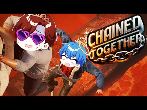 鎖に繋がれたあかさかとおかんが頂上目指したら腹筋崩壊した！【Chained Together】