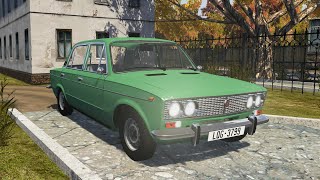 BeamNG.drive - VAZ 2103 1972 - Car Show Test Drive Crash . 4K 60fps.