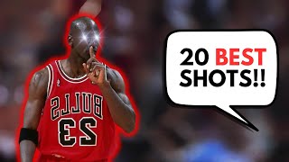Michael Jordan's 20 BEST SHOTS!!! by BasketQuality 4,429 views 2 weeks ago 12 minutes, 19 seconds