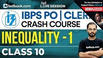 IBPS PO | Clerk Prelims Crash Course | Reasoning Class 10 | Inequality - 1 by Parikalp Sir
