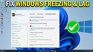 How To Fix Window 11or 10 Keeps FREEZING & LAGGING Randomly - Easy Fix