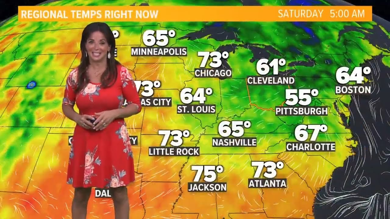 Northeast Ohio weather forecast A cool and comfortable Saturday ahead