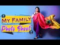 My Family Photoshoot at home| different dresses and saree styles | Vlog | Sushma Kiron