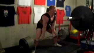 8/28/08 - Deadlift - 675 x 1 (Gym PR)