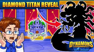DIAMOND TITAN FINALLY REVEALED 😱 BALTOR CASTLE IN DYNAMONS WORLD || screenshot 5