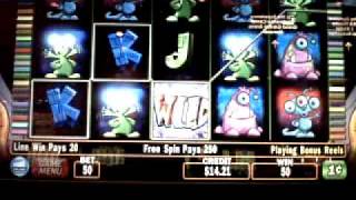 Maggie and the Martians Slot Machine Bonus