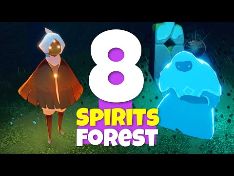All 8 Spirit Locations in Hidden Forest | Ancestors Constellation | Sky COTL