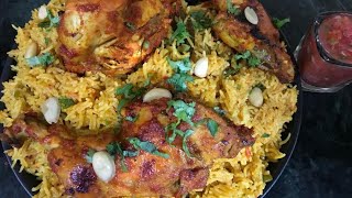Eid Special Arabic Kabsa Rice With Delicious Shata|| By cooking Inside The Kitchen||urdu /Arabic screenshot 2