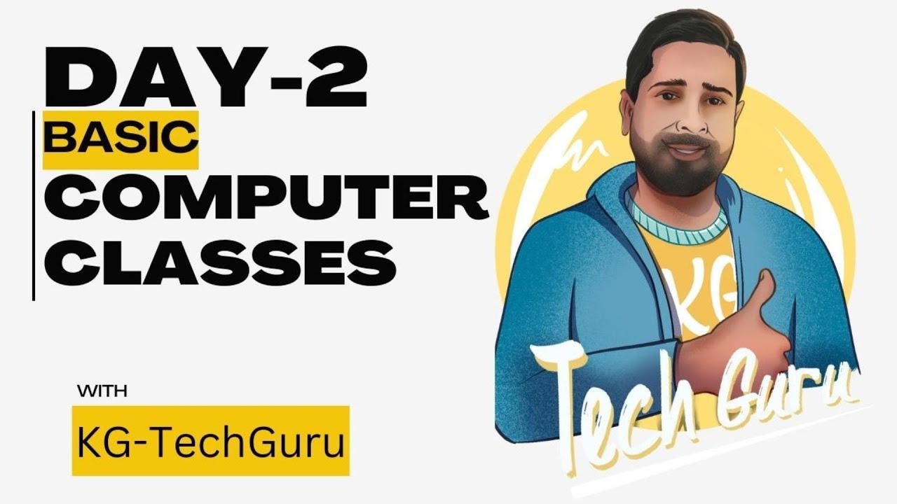 Basic Computer Class Day 2 #computerclasses #computercourse # ...