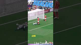 what a goal #haaland #debruyne #mancity #premierleague #pes2021 #football #realisticmods #eafc24