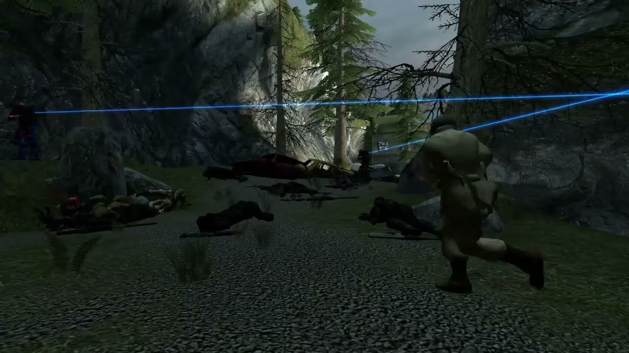 GMod U.S Airborne and Soldiers (CoD and Medal of Honor) vs Brotherhood of NOD (Command and Conquer)