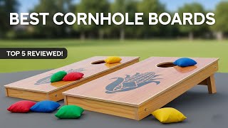 TOP 5 Best Cornhole Boards 2026 | How to choose cornhole boards for beginners and pros Top 10 Best Cornhole Boards