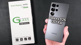 Galaxy S25 ULTRA AMFILM Screen Protector - Drop & Scratch TESTED!