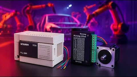 MASTER phát xung FX3U điều khiển Servo | Làm được DỰ ÁN máy ngay