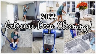Extreme Deep Cleaning Motivation 2022 | Clean With Me | Speed Cleaning Motivation