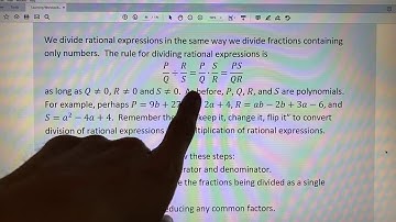 Multiplying and Dividing Rational Expressions (Part 1)