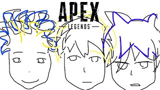 【APEX】アスイヅとカジュアルで大会練習【岸堂天真/ホロスターズ】