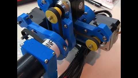 Sixi Robot : belt tension again, Simplified elbow manufacturing
