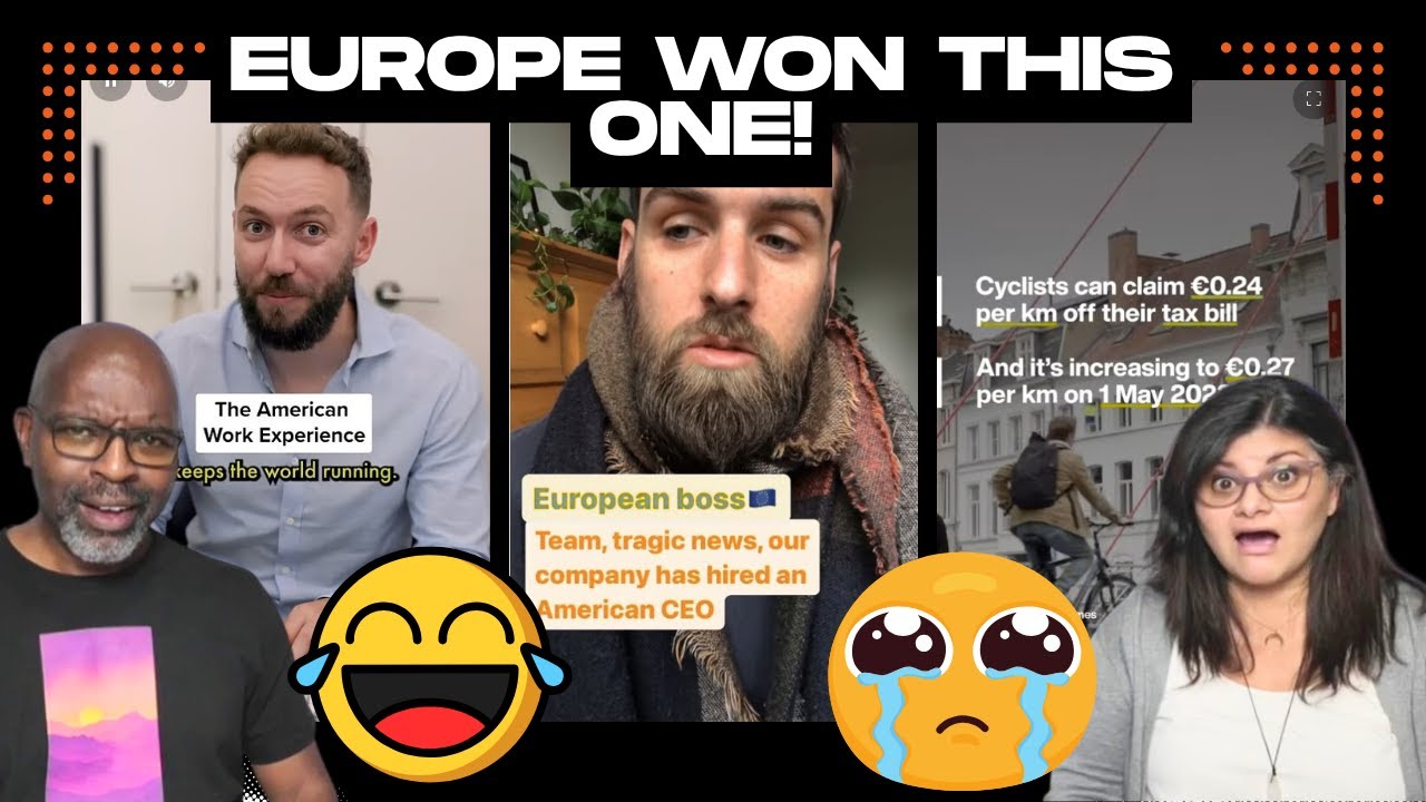 Shocking Work Rules in Europe vs USA! | Americans React