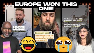 Shocking Work Rules in Europe vs USA! | Americans React