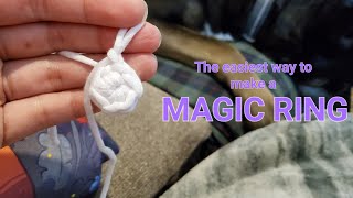[Crochet] Magic Rings are Super Easy!